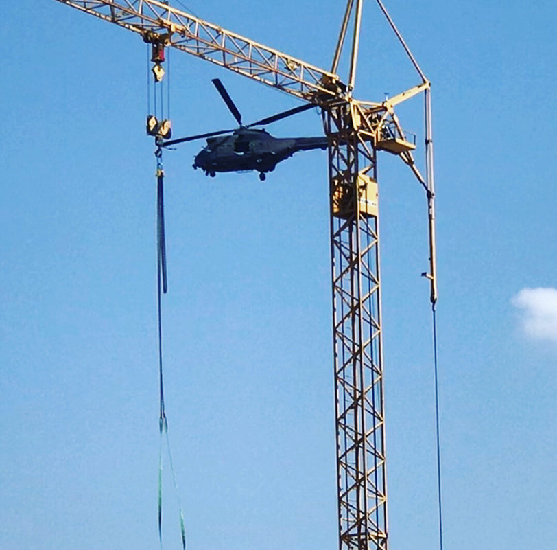 Liebherr & Helicopter